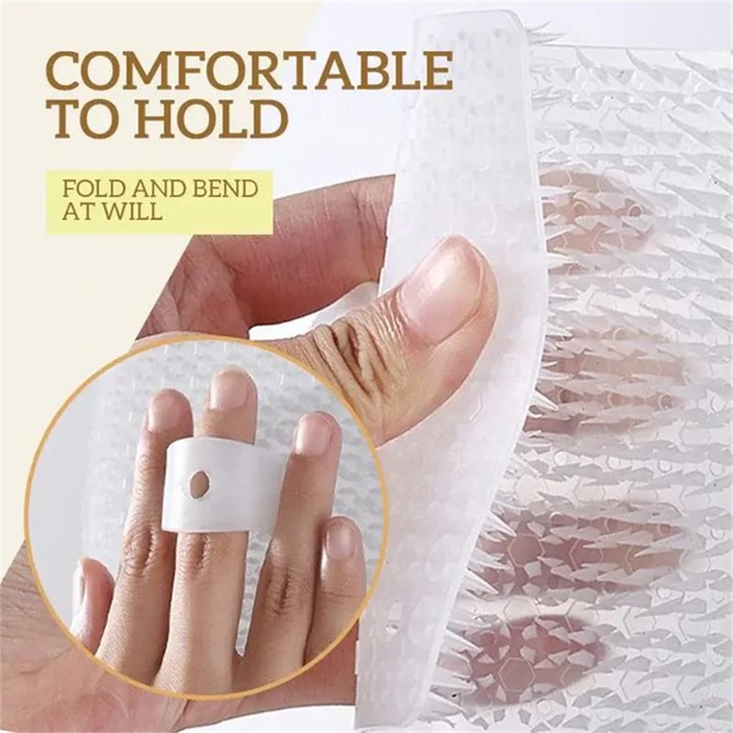 2023 New Multifunctional Fruit and Vegetable Brush, Silicone Dish Brush Potato Scrubber Brush Wash, Veggie Brush Scrubber for Food Flexible Bristles Kitchen Brush for Fruits Potatoes Carrots (1PCS)