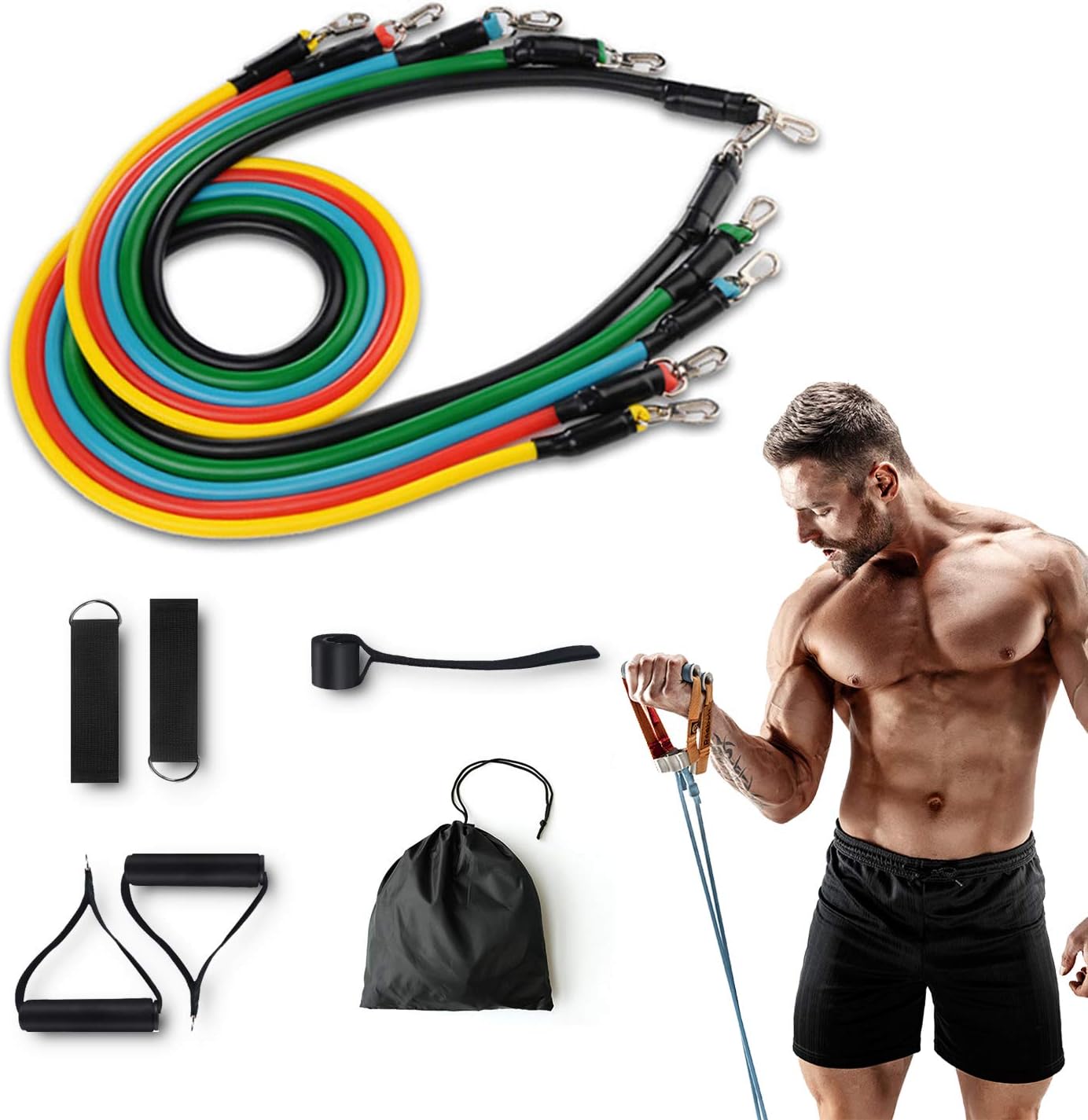 set di bilancieri per uomini