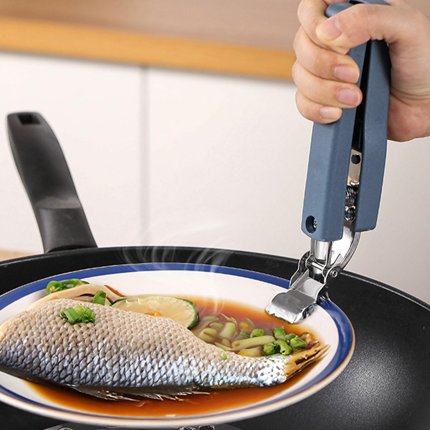 Image secondaire de Pinces Anti-Brûlure JOYOLA - 2 Pièces pour Manipuler Bols et Assiettes