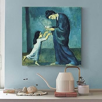 Amazon.co.jp: パブロ・ピカソポスター《青の時代》 アート