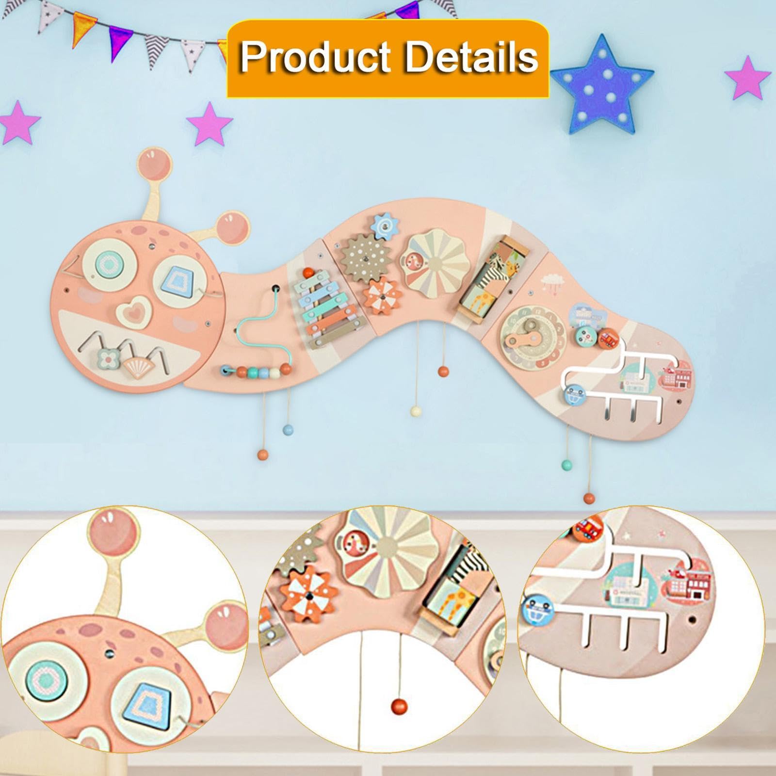 Aktivitätswand, Interaktives Aktivitätsboard für Kinderspielzimmer