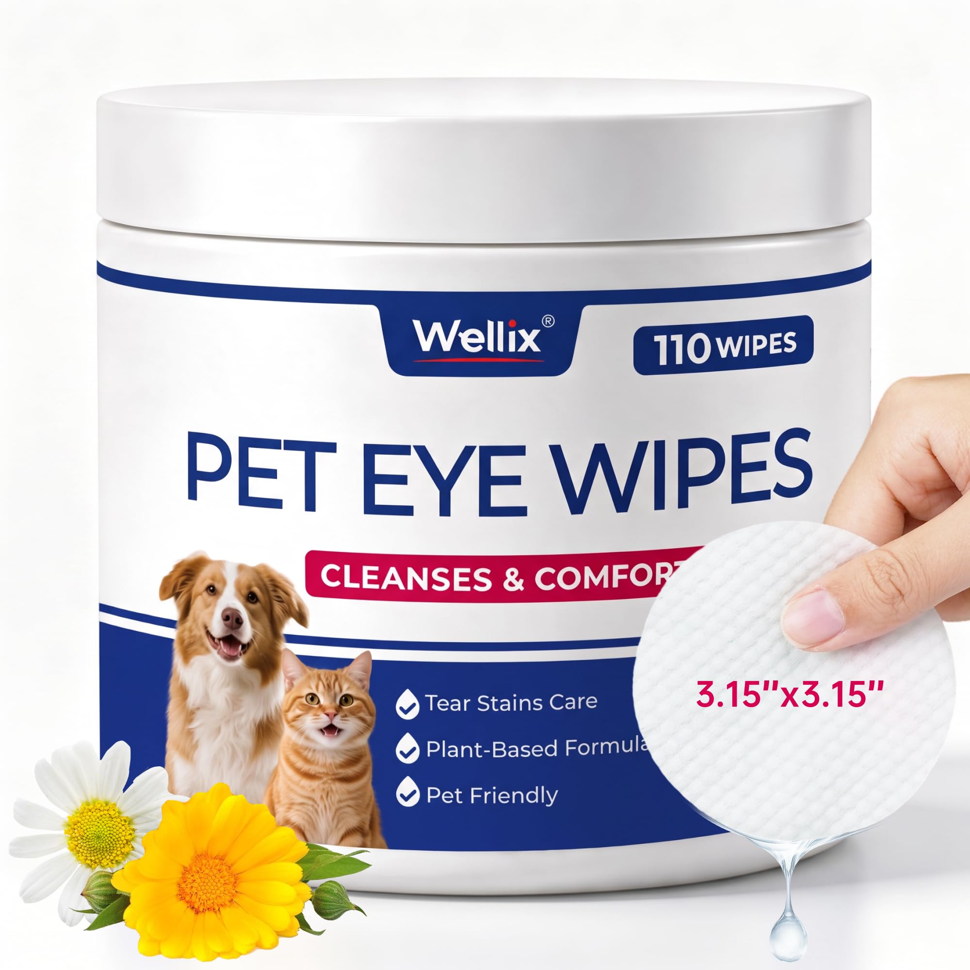 Wellix Pet Eye Drops for Dog & Cat, Non-Irritating Taurine Dog Eye Drop — Amazon image 10