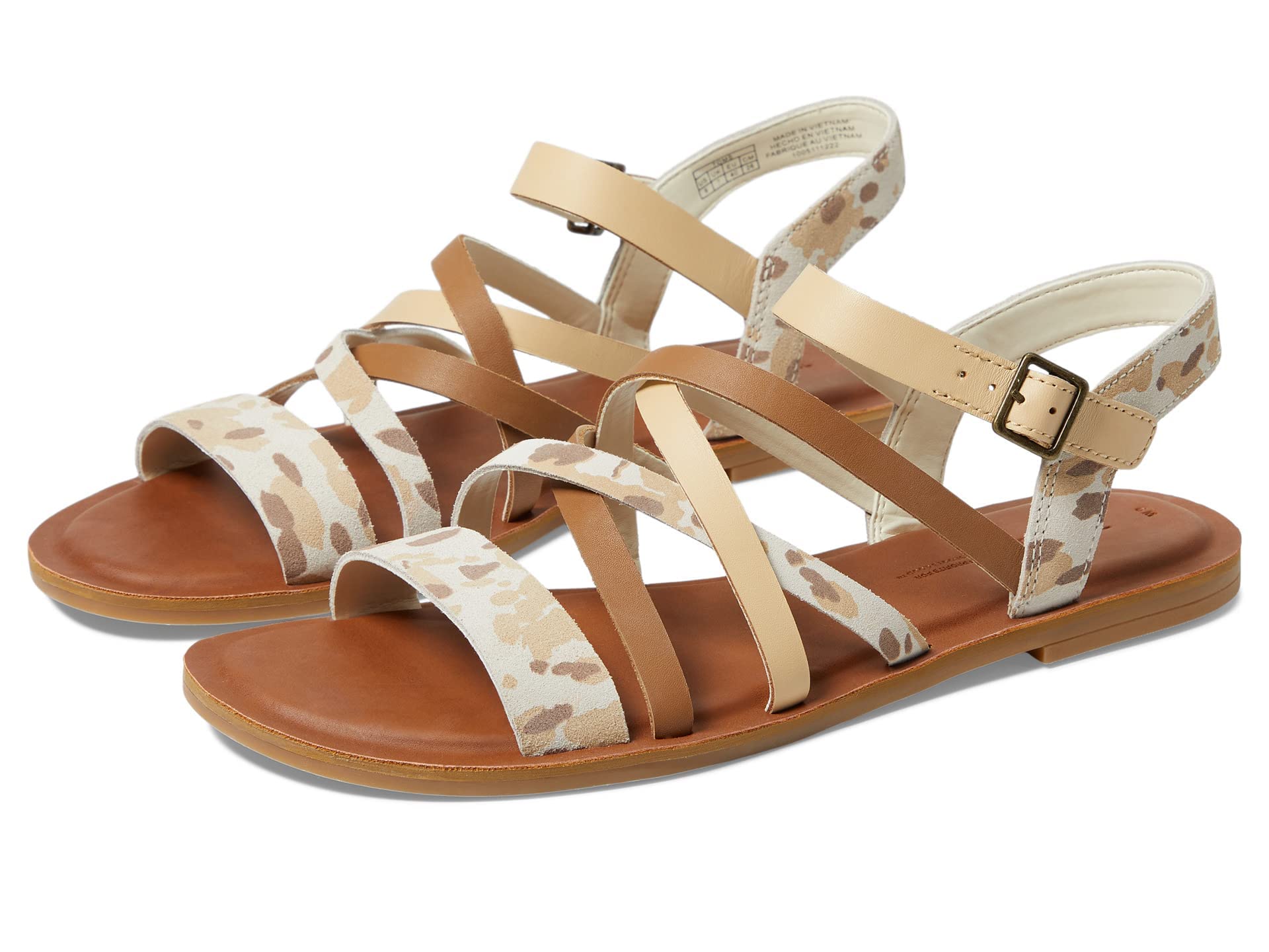Toms Women's  Beige Sephina Sandal in Size 7, BrandAlley