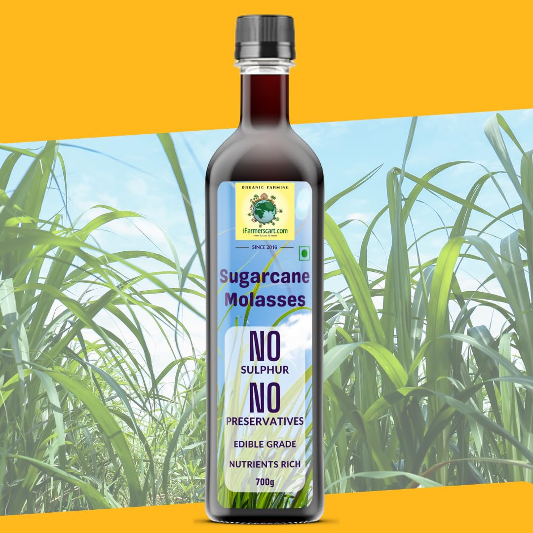 iFarmerscart Liquid Jaggery 700g | Sugarcane Molasses | All-Natural No Sulphur No Preservatives | Kakvi Joni Bella | Perfect for Baking Cooking & Making Traditional Sweets | Harvested From the Banks of River Kaveri (B0DFWJCF4F) Amazon Price History, Amazon Price Tracker