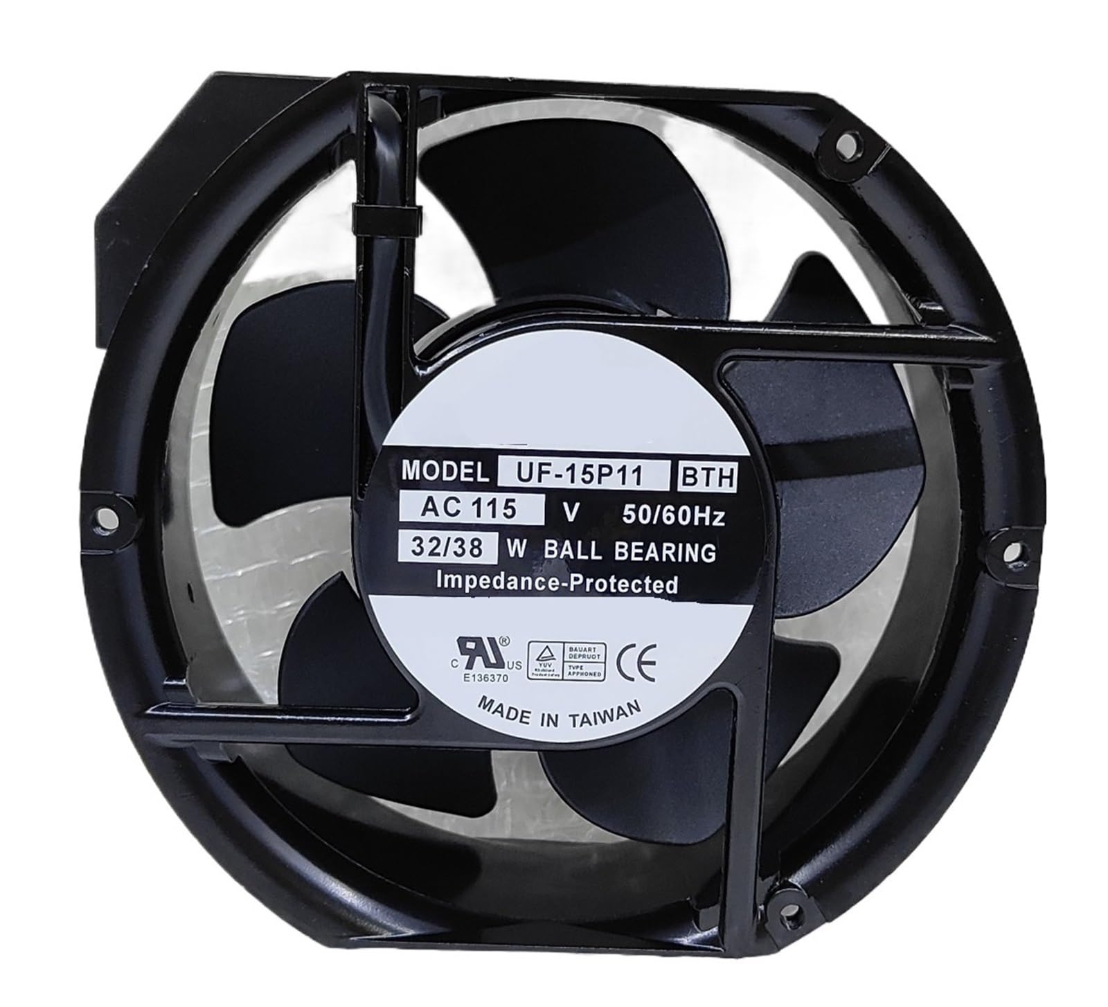 Lzikkgki One Color Uf-15P11 Ac 115V 38W 170X150x51mm Cooling Fan