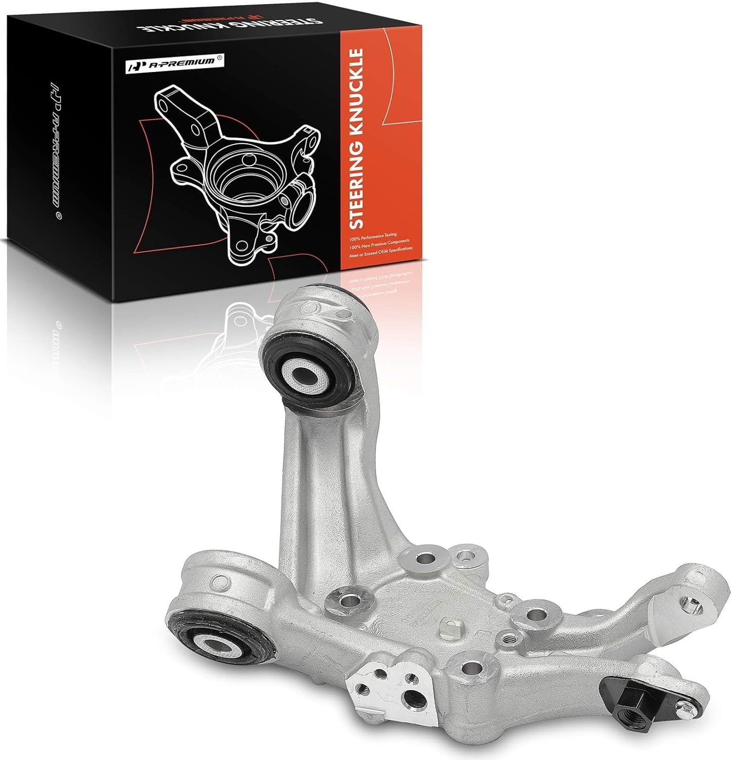 A-Premium Rear Left Suspension Steering Knuckle Compatible with Honda Civic 2006 2007 2008 2009 2010 2011, Driver Side