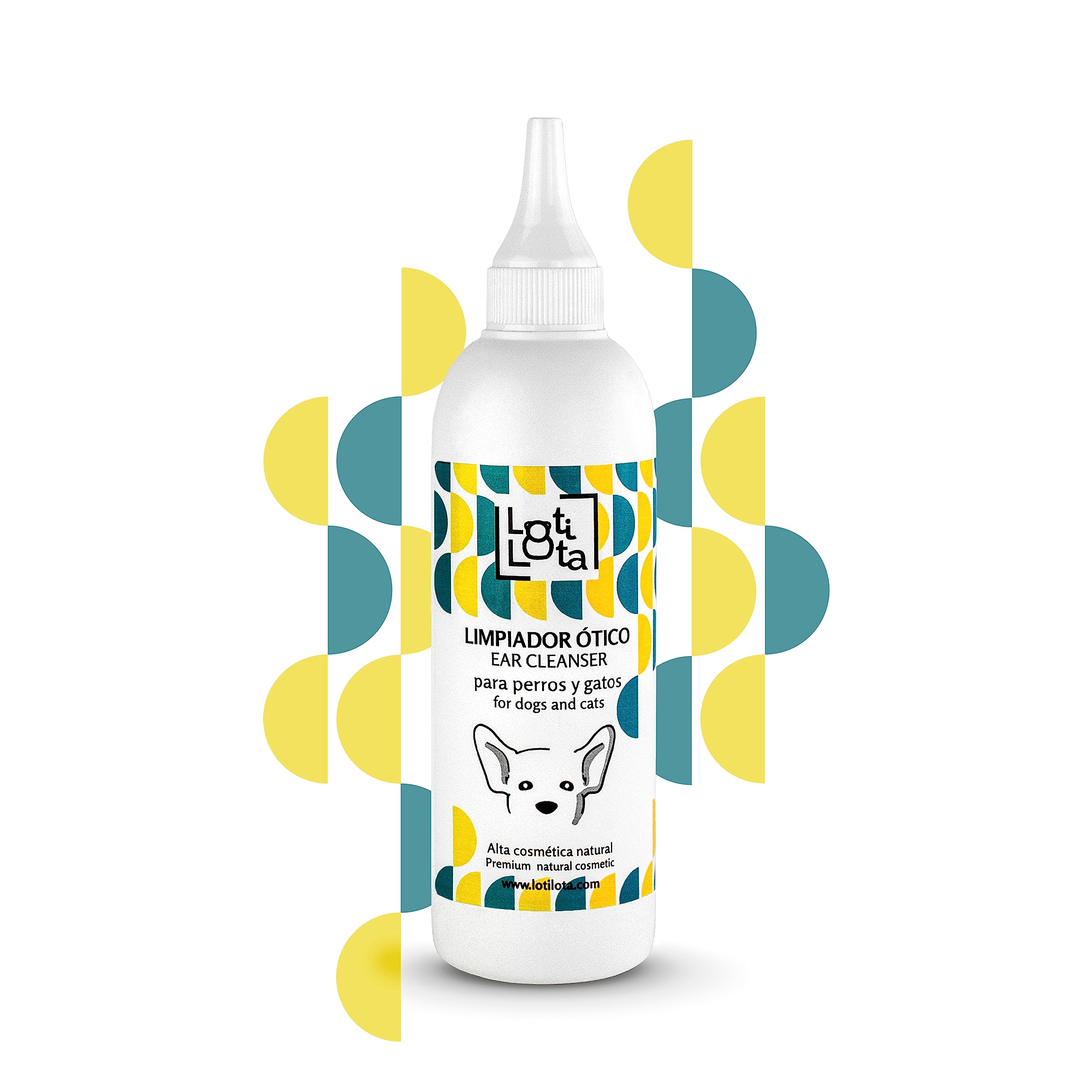 Limpiador para Orejas/Oídos de Perros Y Gatos - 125 ML - Prevención Otitis - Vegano