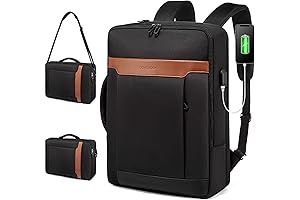 LOVEVOOK Convertible Laptop Backpack Bag: 3-in-1 Solution for the Modern Professional