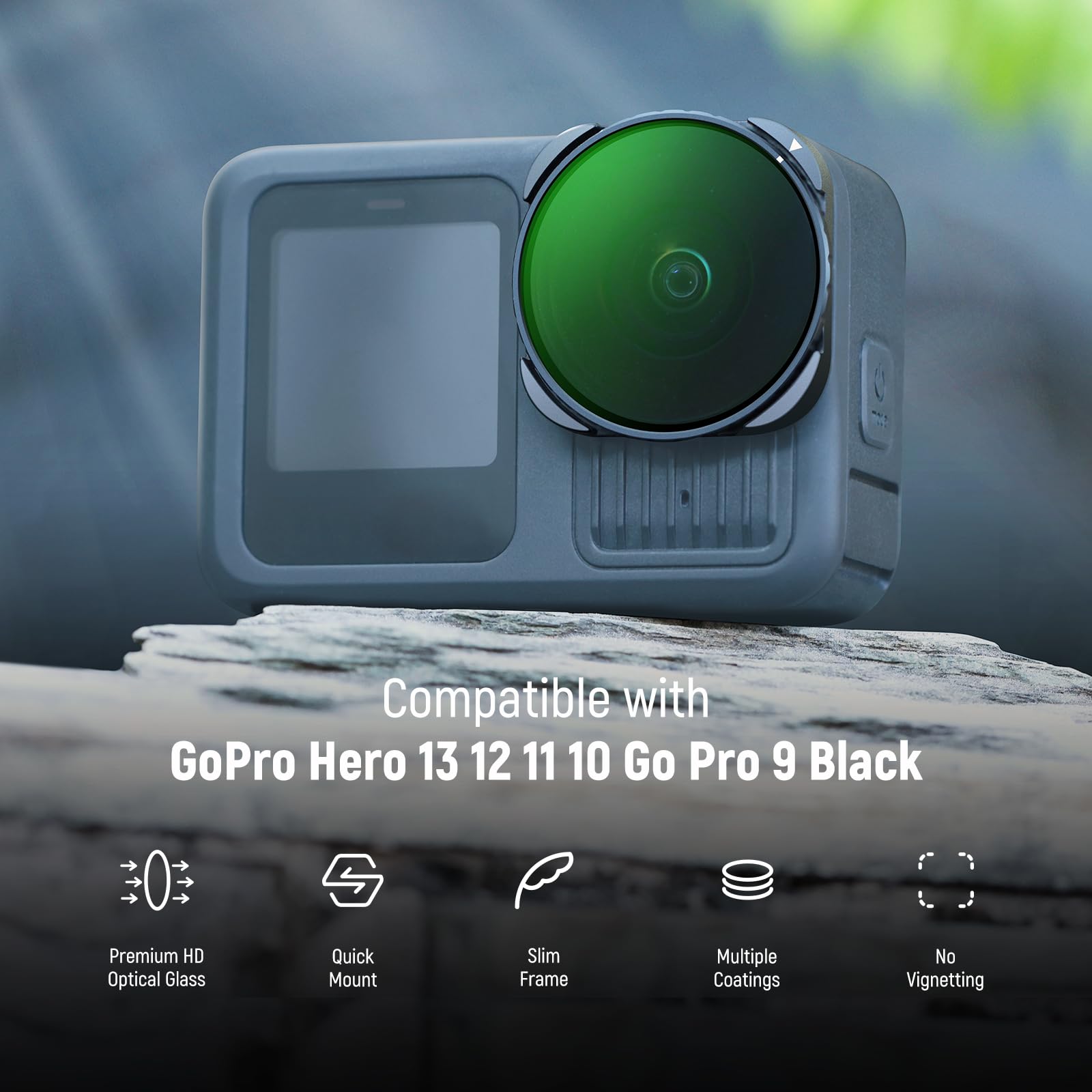 NEEWER Mini Trípode para Móvil Y Cámara con Asa/Soporte de Teléfono/Adaptador de Cámara, 360