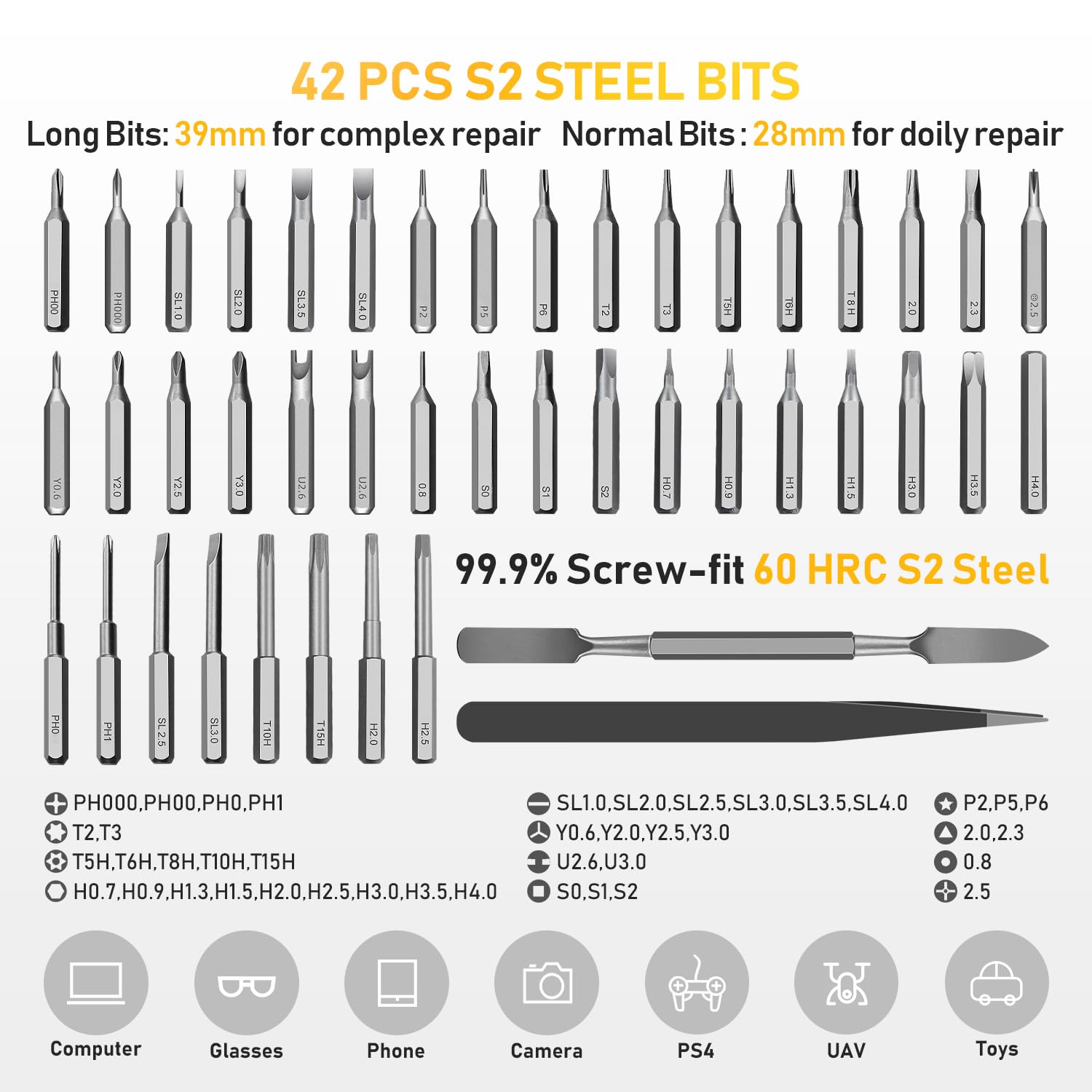 ZOE Mini Electric Screwdriver Set - 50-in-1 -5