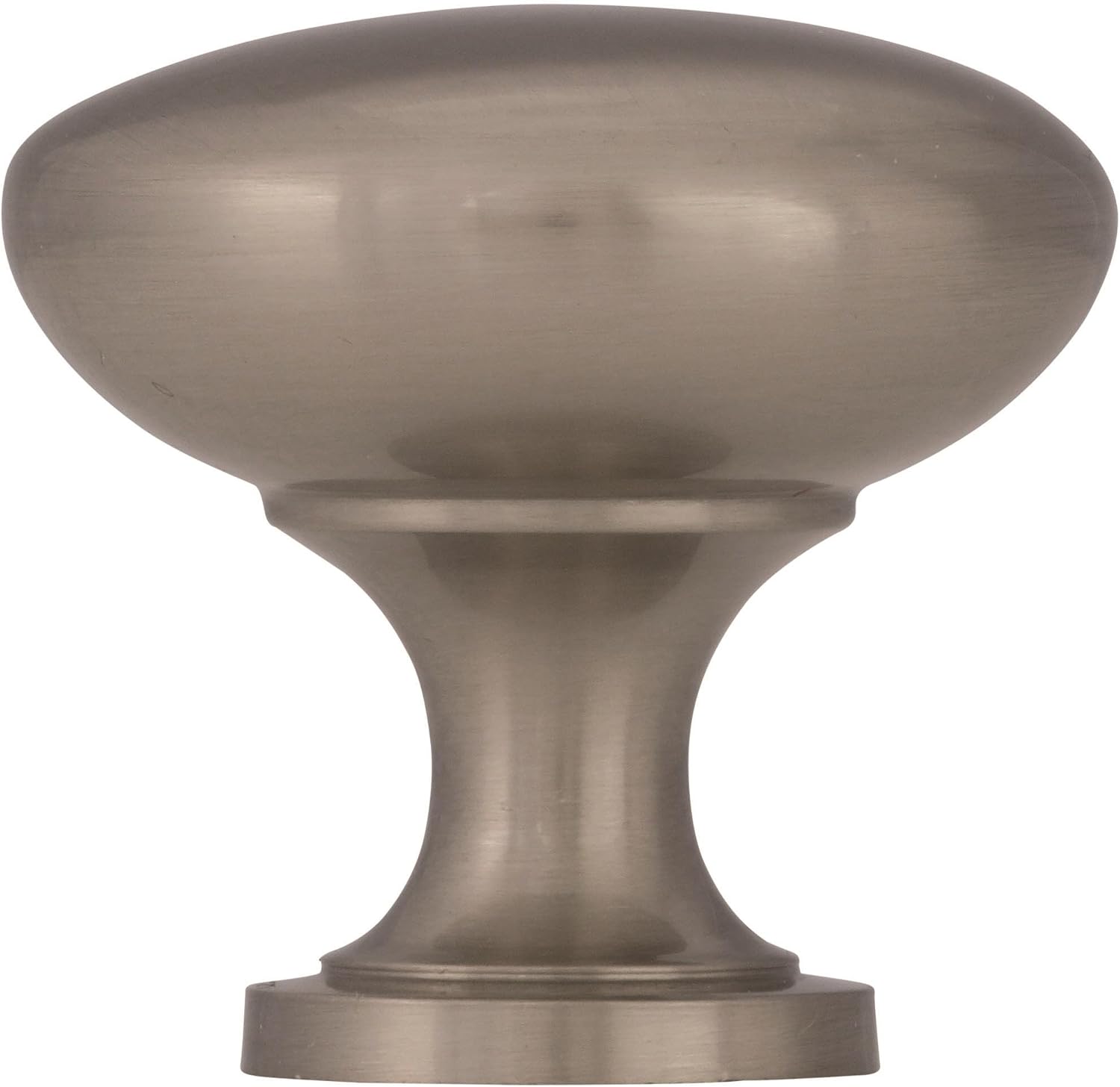 Amerock Corp Edona 1-1/4 in (32 mm) Diameter Satin Nickel Cabinet Knob - 2 Pack