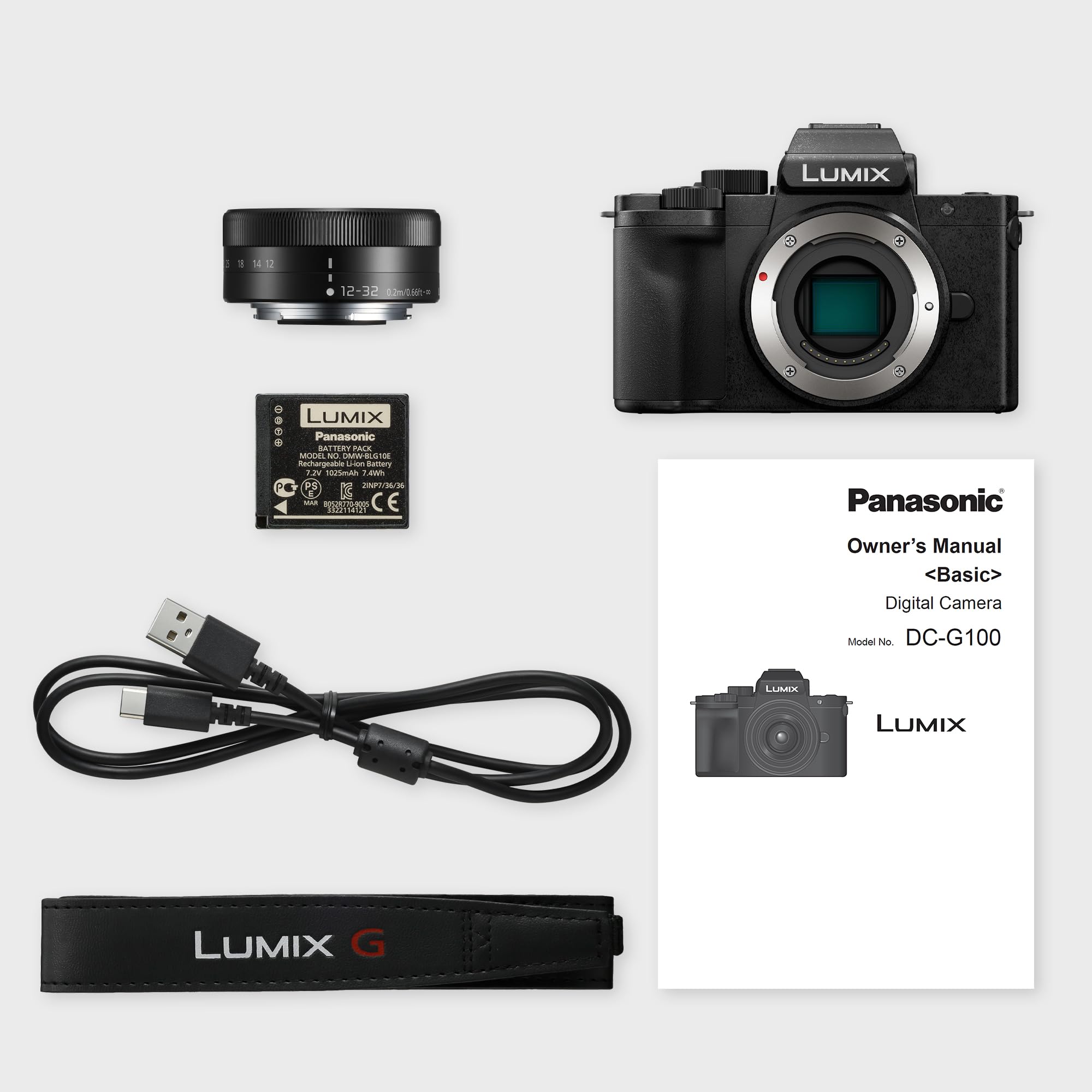 Panasonic Lumix DC-G100DKEGK Micro Four Thirds aynasız kamera