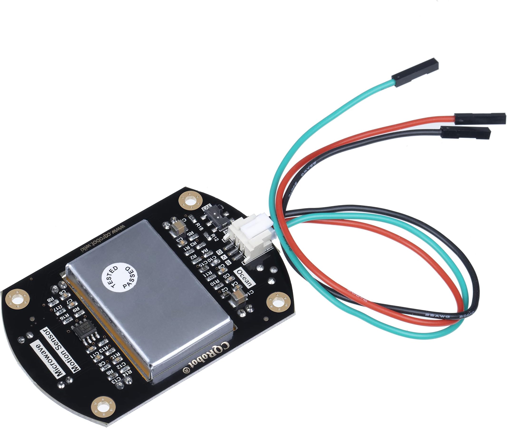Microwave Motion Sensor,Microwave Moving Object Detector,Principle of Doppler Radar,Used in The of Human Body,Industrial,Automatic Door Motion Detection Automatic Wash Detection.…
