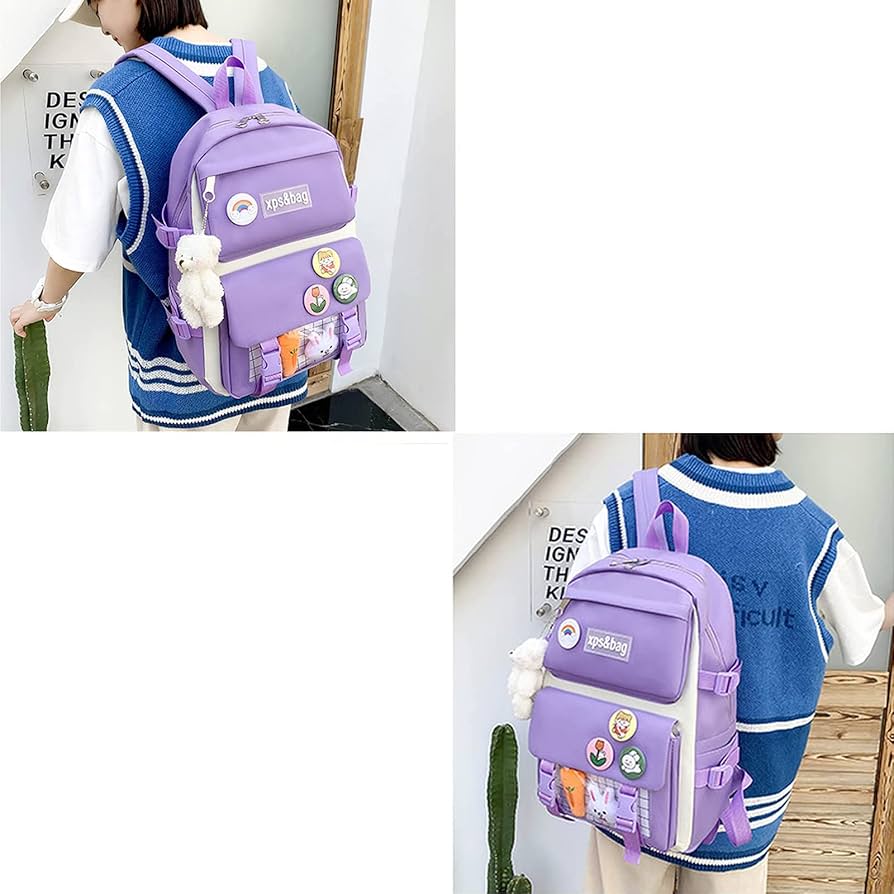 Amazon.co.jp: リュックサックセット、ピンとアクセサリー付き4