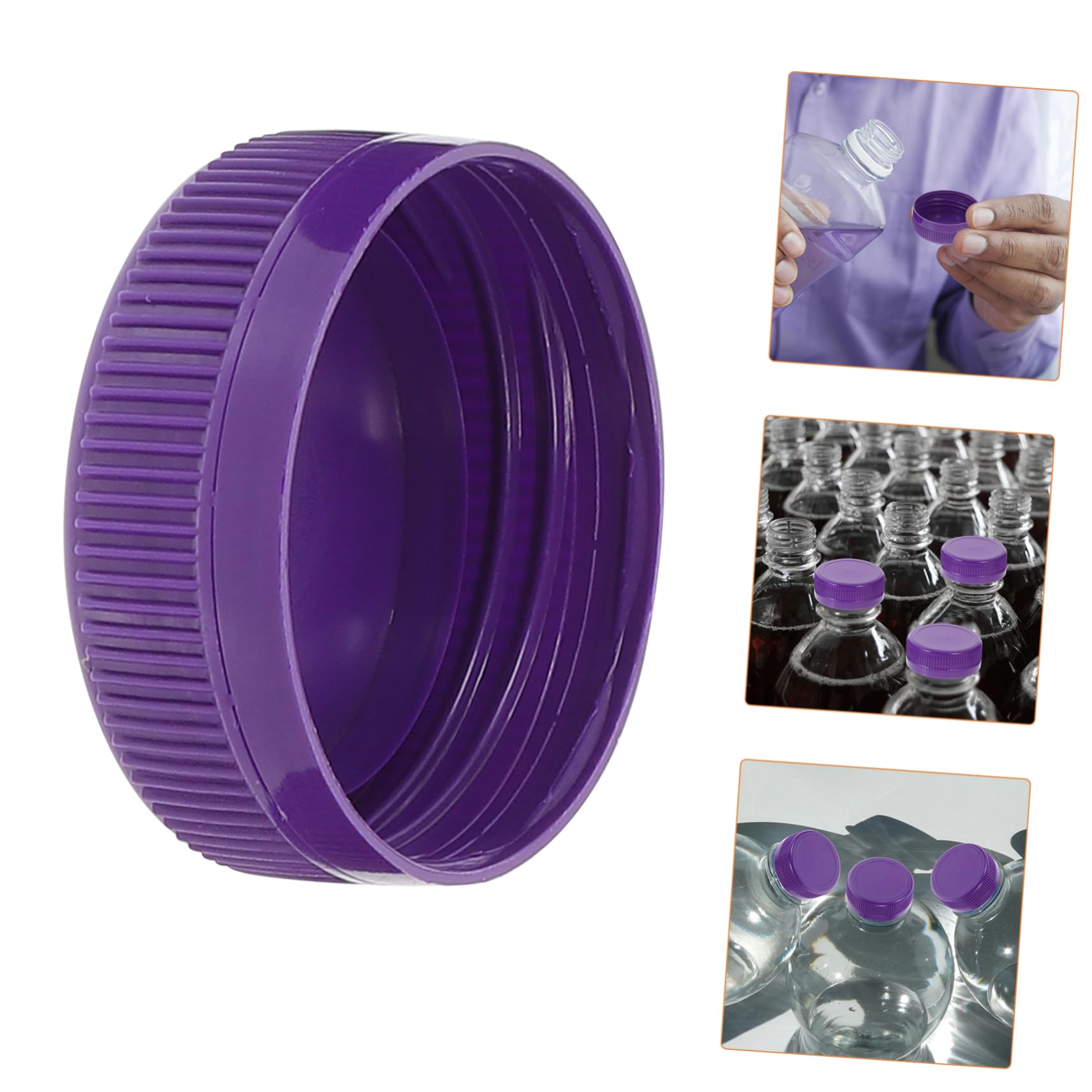 Amazon｜Cabilock 100個 ペットボトルのキャップ ボトルキャップ