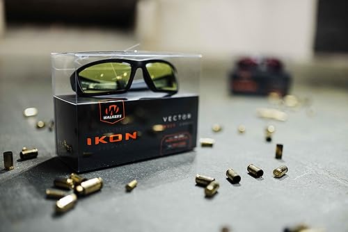 Miniatura 9 de Walker's Vector - Gafas de tiro de marco completo ámbar con funda, multicolor, talla única (GWP-IKNFF4-AMB)