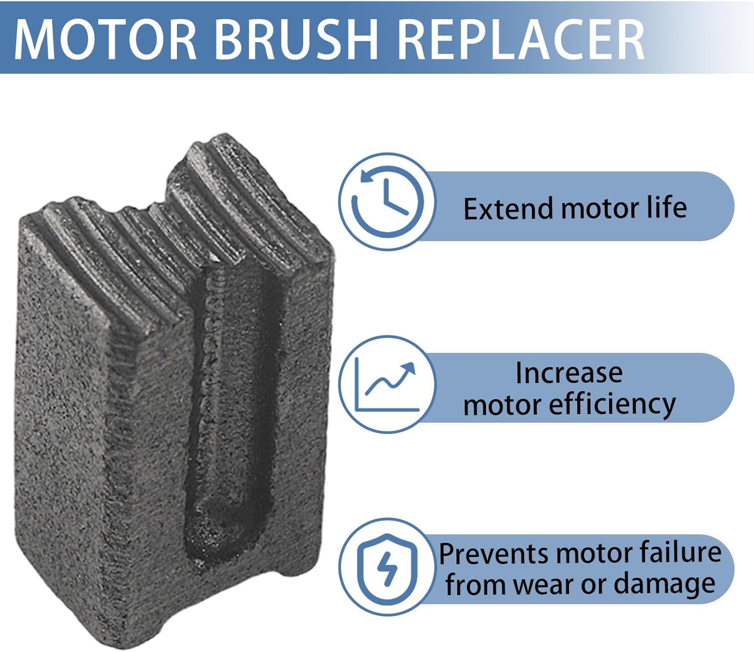 10-Pack of Carbon Brush 176846-04 Replacement Parts -Replacement for DWD112E DWD110 DW217 DW221 DW222 DW226 DWD112 for Easy Installation in Power Tools and Drills (10)