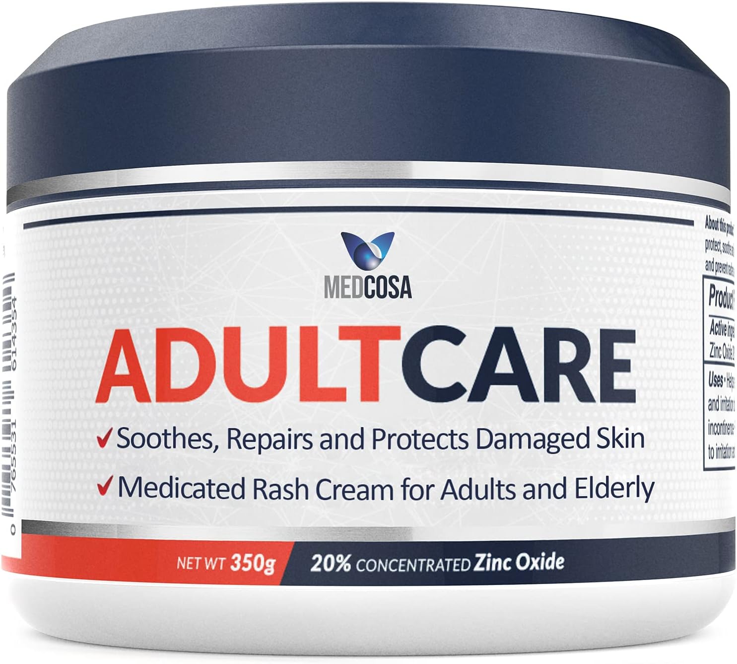Medcosa Adult Rash Cream Fast Relief From Sweat, Heat - 350g