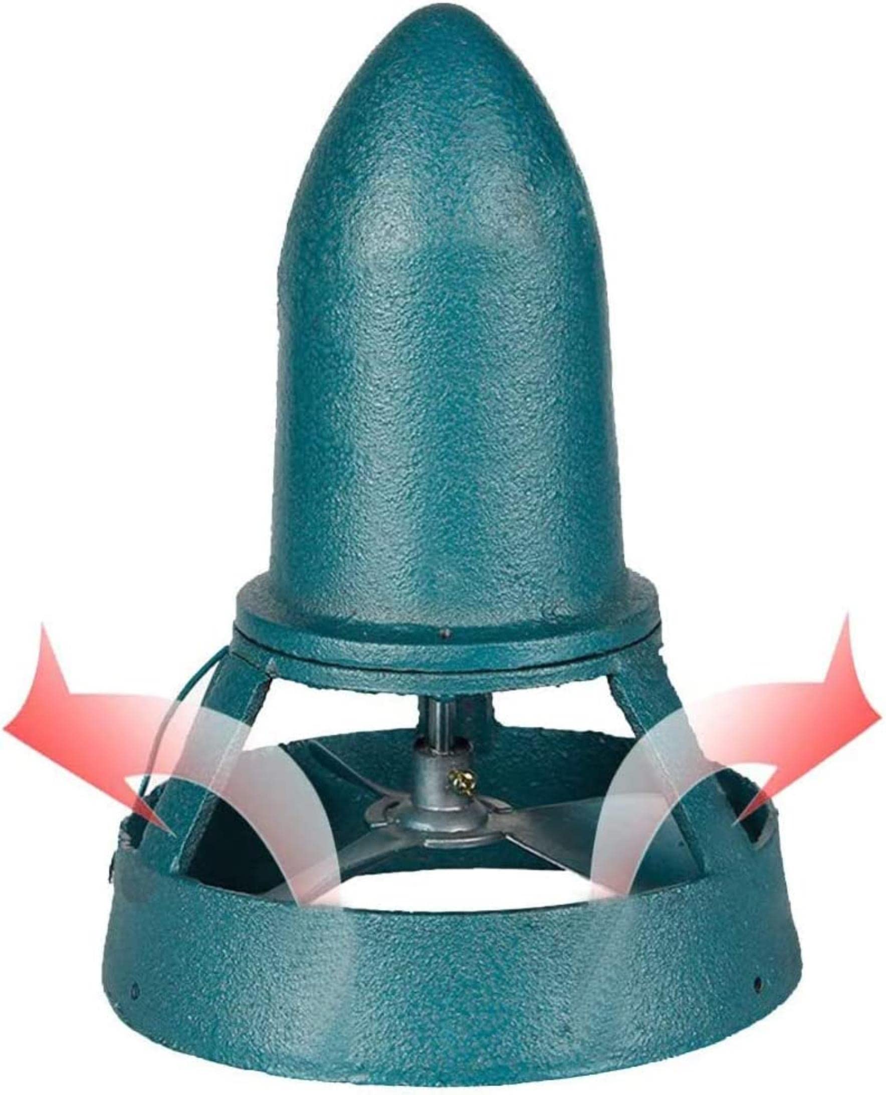 Ventilateur d'échappement de cheminée électrique pour tirage difficile