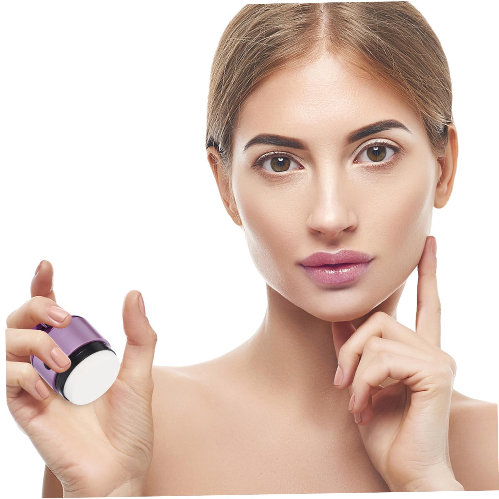 DOITOOL 2stücke Elektrischer Makeup-puff Mit Tragbarer Batteriebetriebener Make-up-schwamm Für Gleichmäßige Foundation Und Sanfte Gesichts-massage