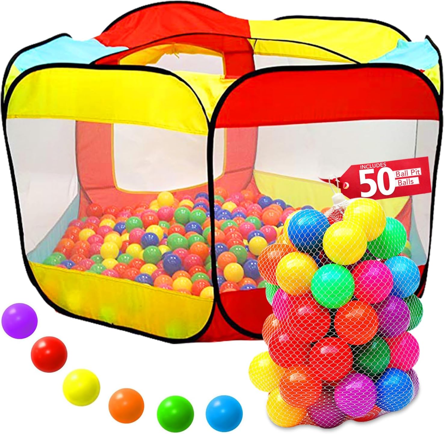 Kiddey Ball Pit Play Tent for Kids Large Ball Pits for