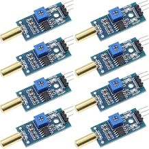 Angle Sensor Module SW-520D Golden Ball Switch Tilt Sensor Module AIHJCNELE SW520D Vibration Induction Pouring Trigger Board 8-pcs