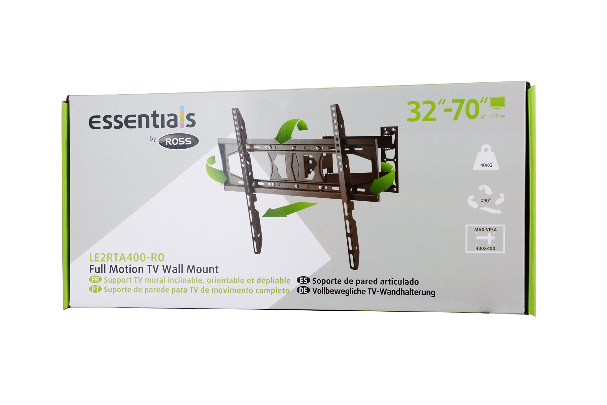 VULTECH BTV-T3270LITE - STAFFA A MURO FISSA PER TV 32/70 - MAX 40 Kg   Vesa 400600 8052780300612