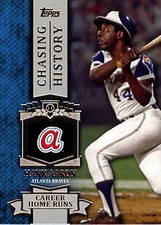 2013 Topps Chasing History Baseball Card #CH-35 Hank Aaron Braves Mint