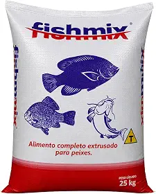 Ração Peixe Tilápia Pacu Carpas Isca E Ceva 25kg 8-10mm