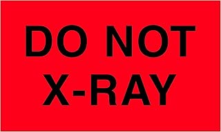 Tape Logic TLDL2361 Labels, Do Not X-Ray