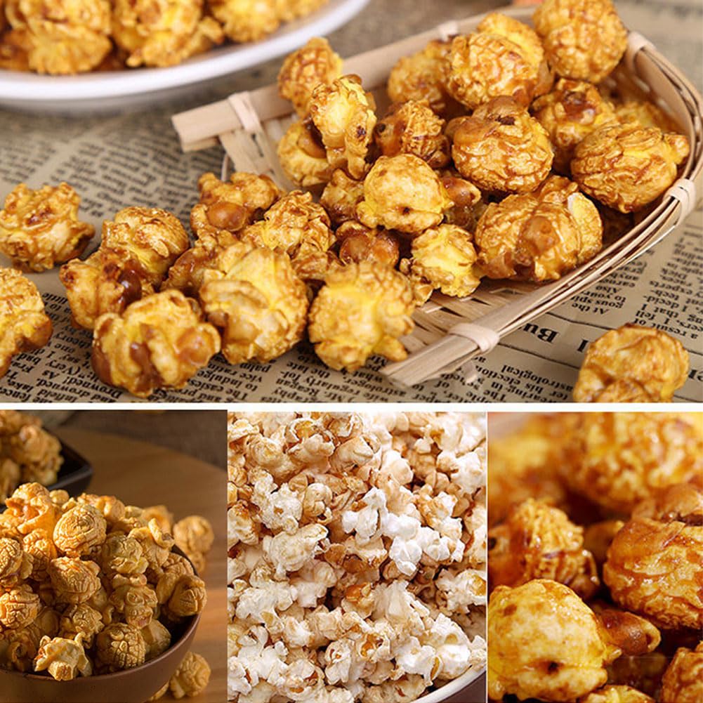 Macchina Commerciale, Macchina per Popcorn, Pentola per Popcorn sferica a Forma di Farfalla da Tavolo Commerciale, Fornello per Popcorn a Gas/Elettrico, Snack Sano Fatto in Casa PE