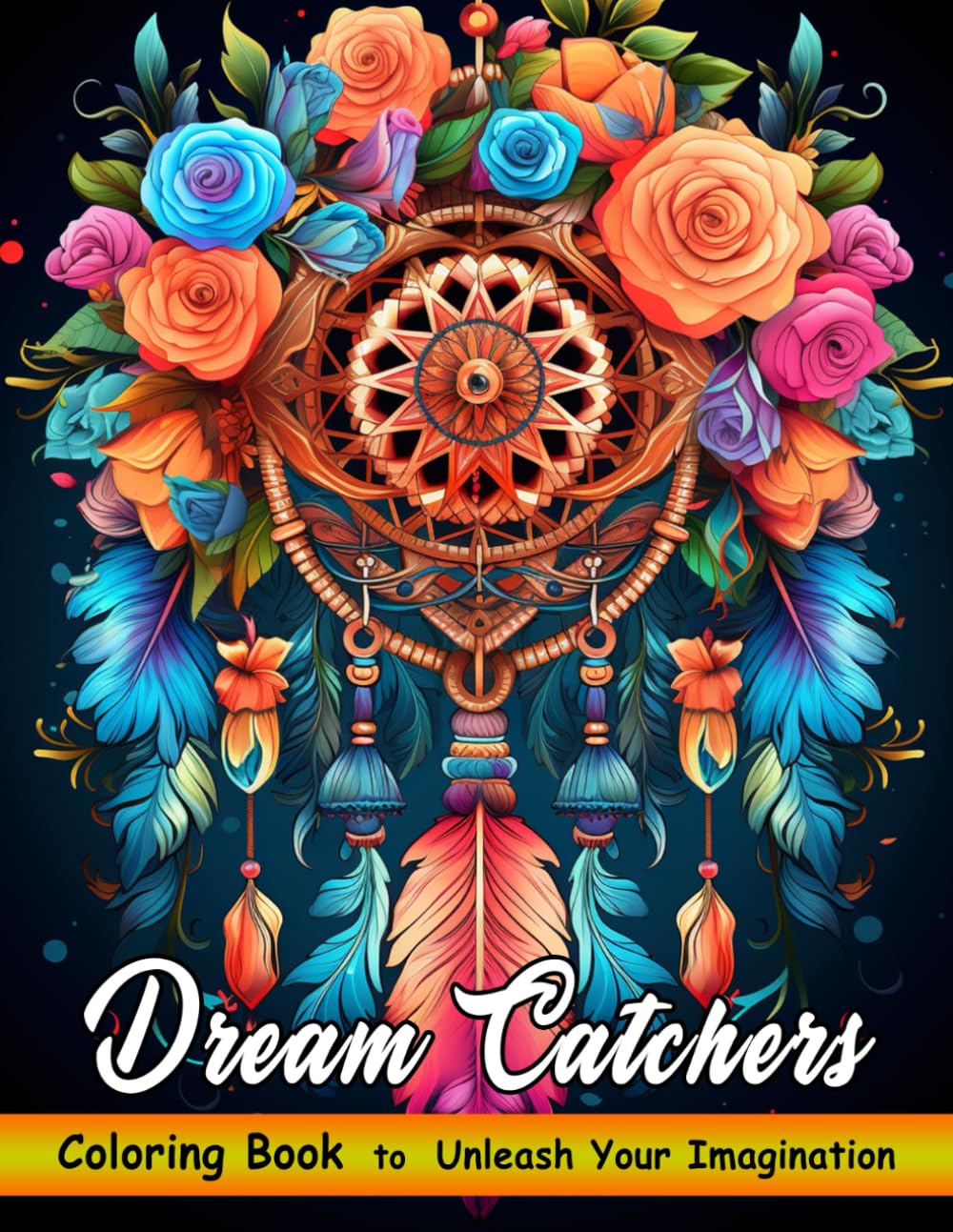 Dream Catchers Coloring Book Collection of 50 Dream