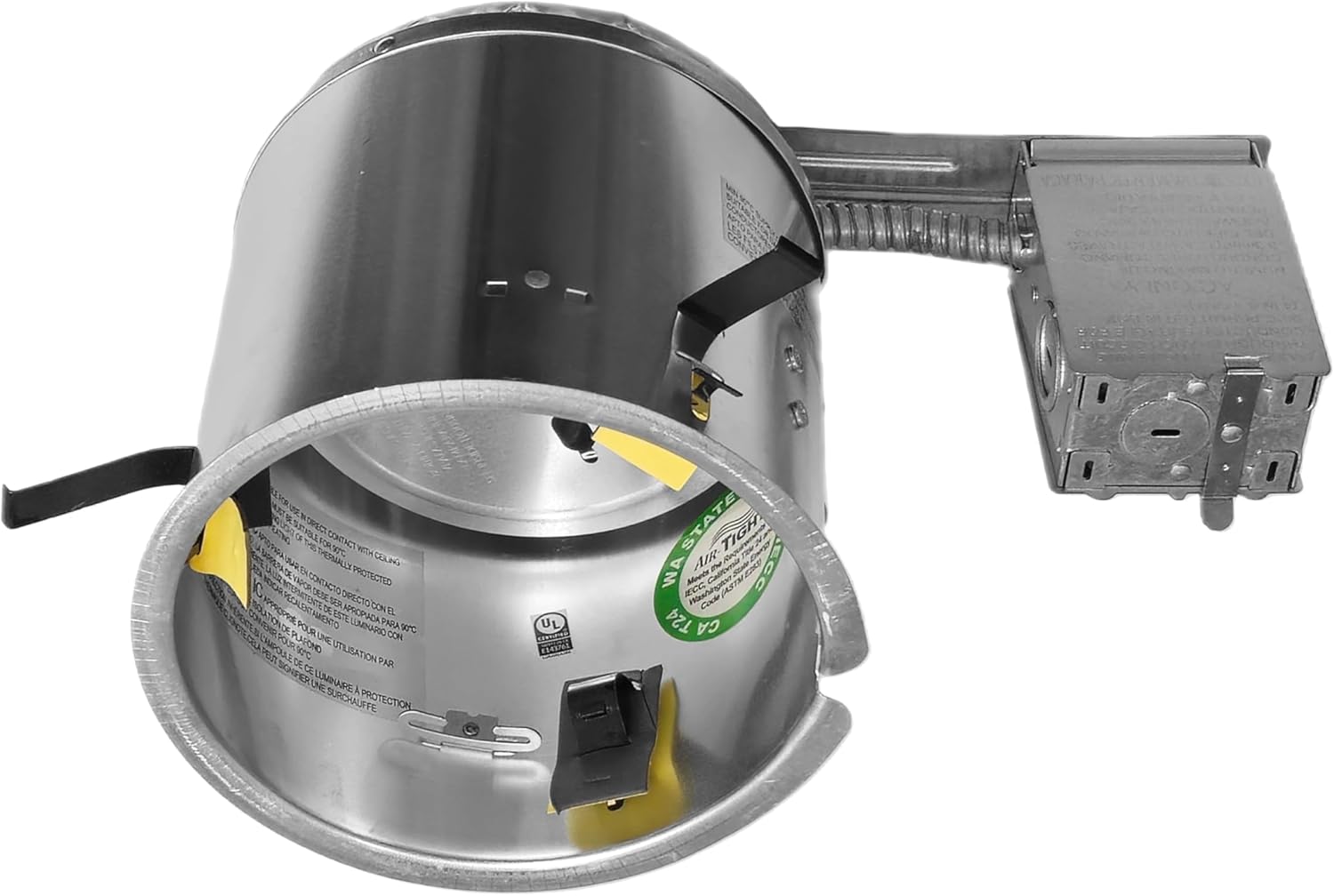 NICOR Lighting 6-inch Recessed Housing, Remodel, IC-Rated, Airtight (17003AR)