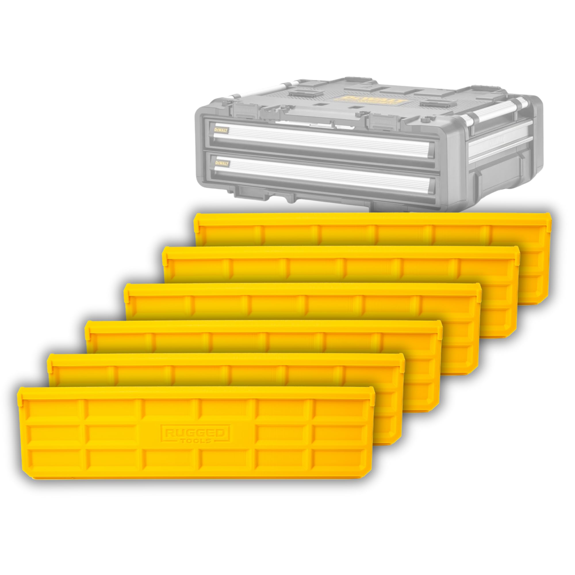 Divisores compatibles con caja de doble cajón Dewalt Toughsystem DXL | Rugged tools (6)
