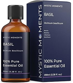 Mystic Moments | Basil Essential Oil - 100ml - 100% Pure