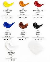 Vista 37 de Juego de 4 acrílicos Liquitex profesionales de cuerpo de pesado