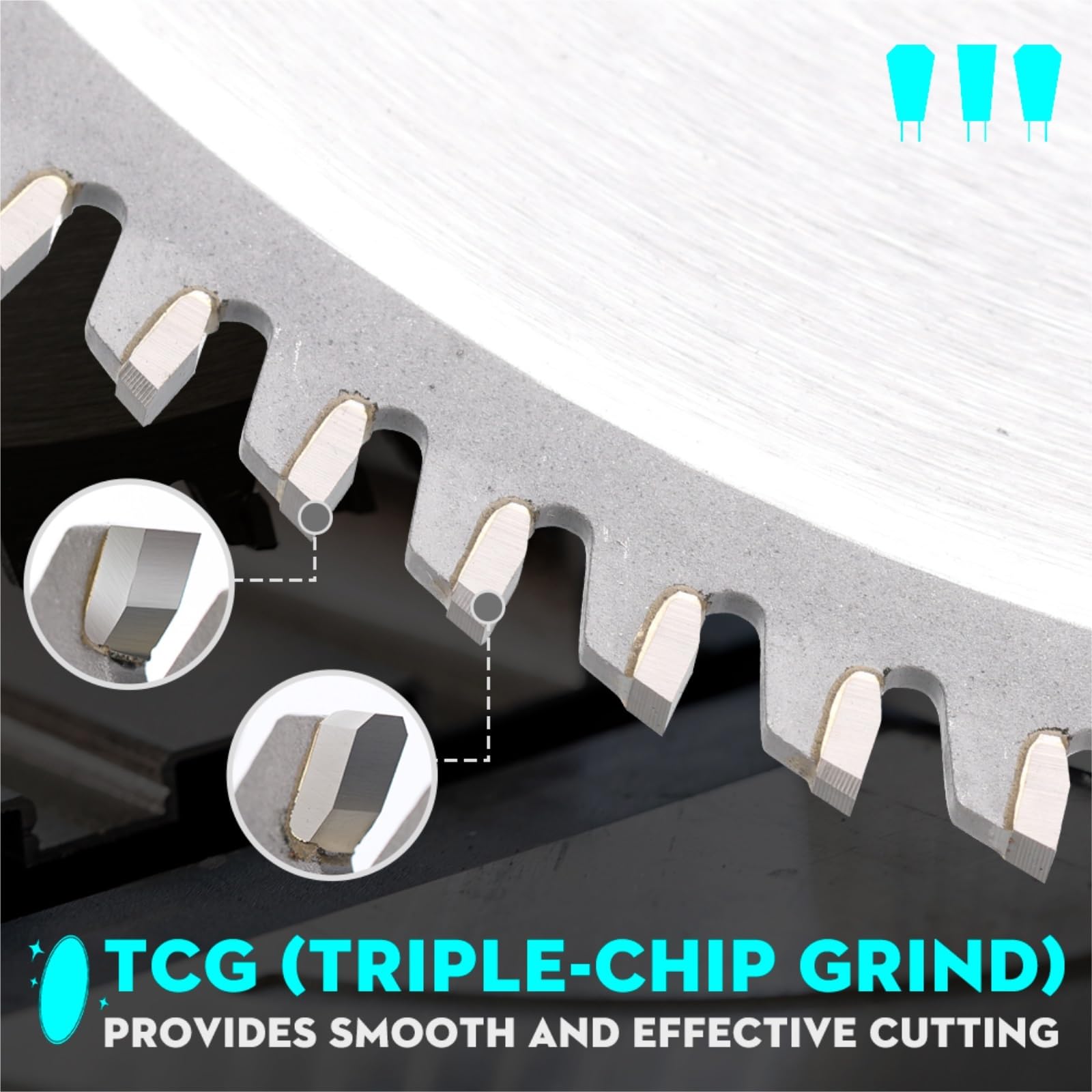 Brzeszczot do cięcia metalu 1PC 180/230/355mm ostrze do cięcia metalu brzeszczot z węglika spiekanego 36/48/60/66/80/90T tarcza tnąca powłoką Blue