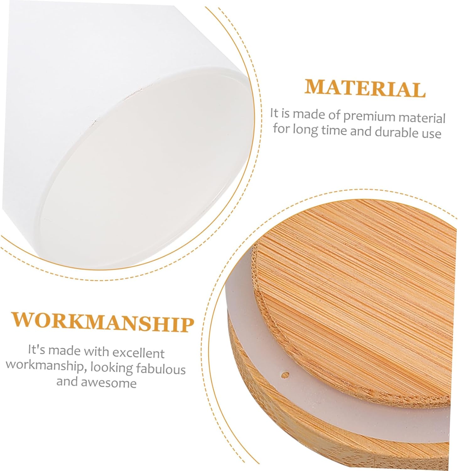 AKOOSY 4sets Aromatherapy Candle Glass Jars Lids Scented Candle Containers for Home Decor for Living Room Bedroom and Office Use