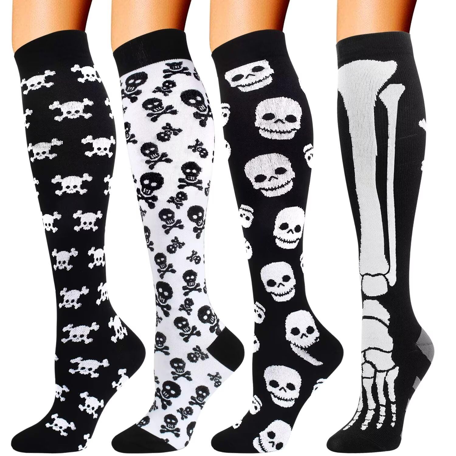 Double Couple 4 Pairs Compression Socks - Compression Socks | Mubboo