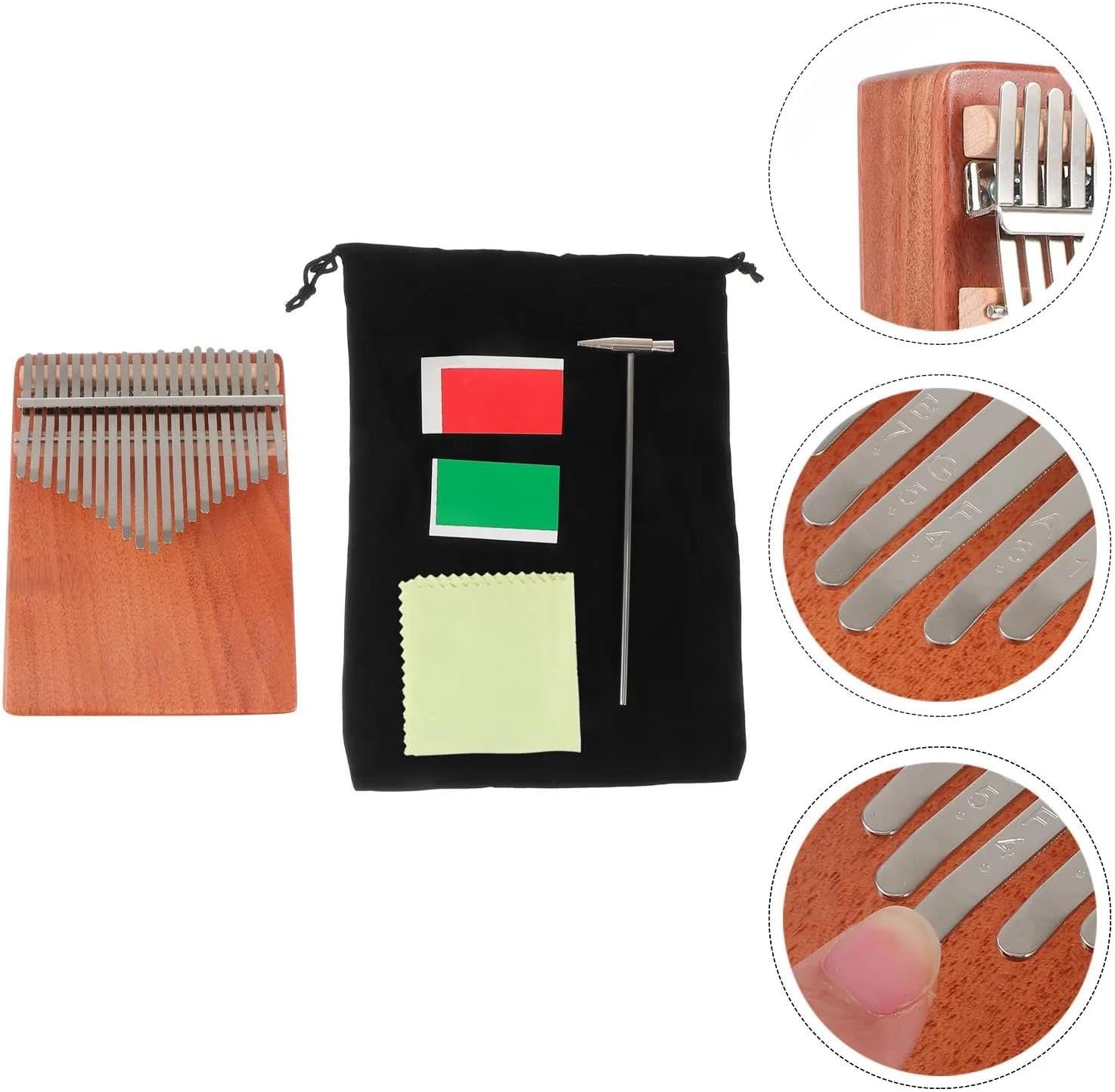 Beginners Kalimba Small Kalimba Instrument With Tool Set Musical Accessory
