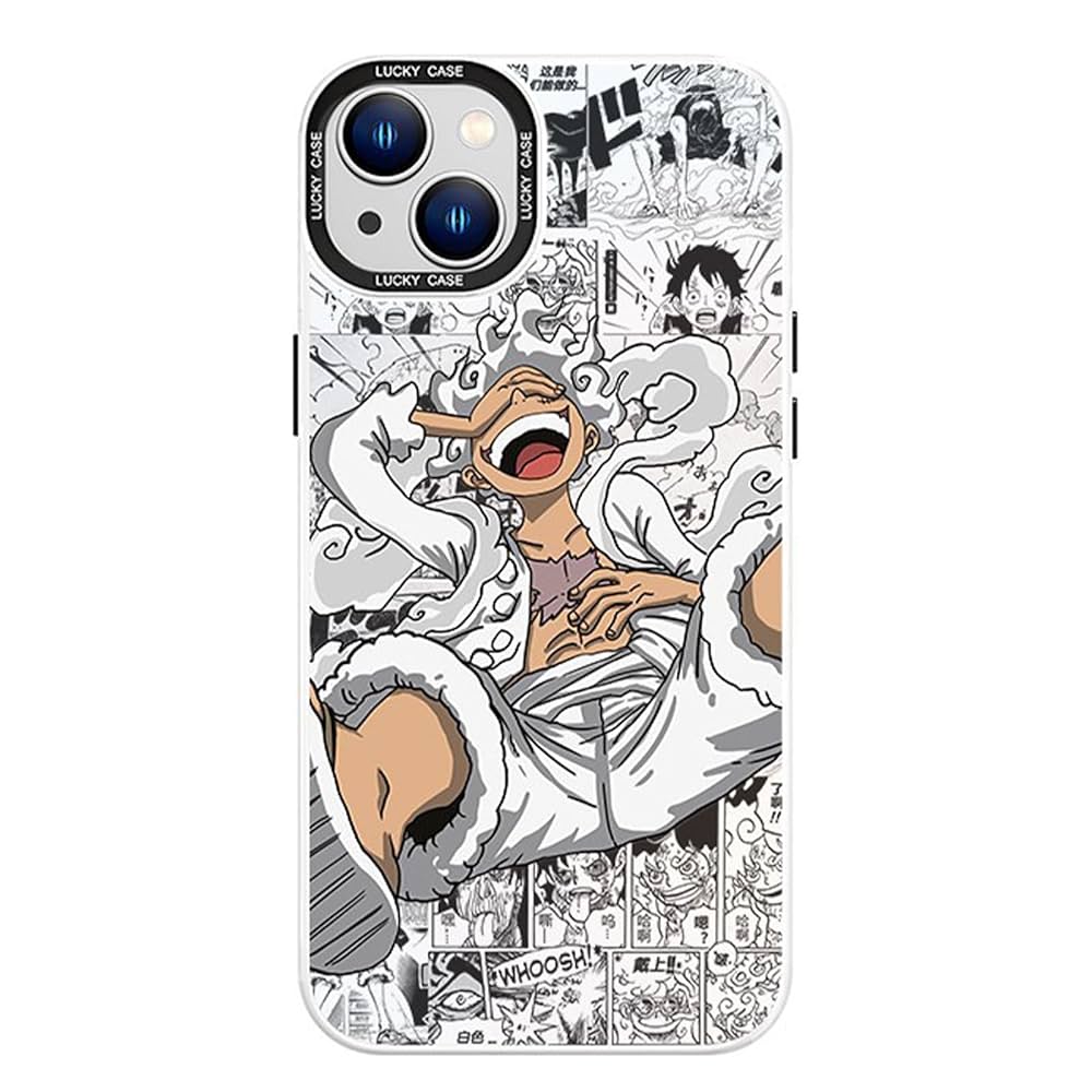 Luffy Monkey D. Gear 5 Anime Phone Case Iphone 14 Pro Max