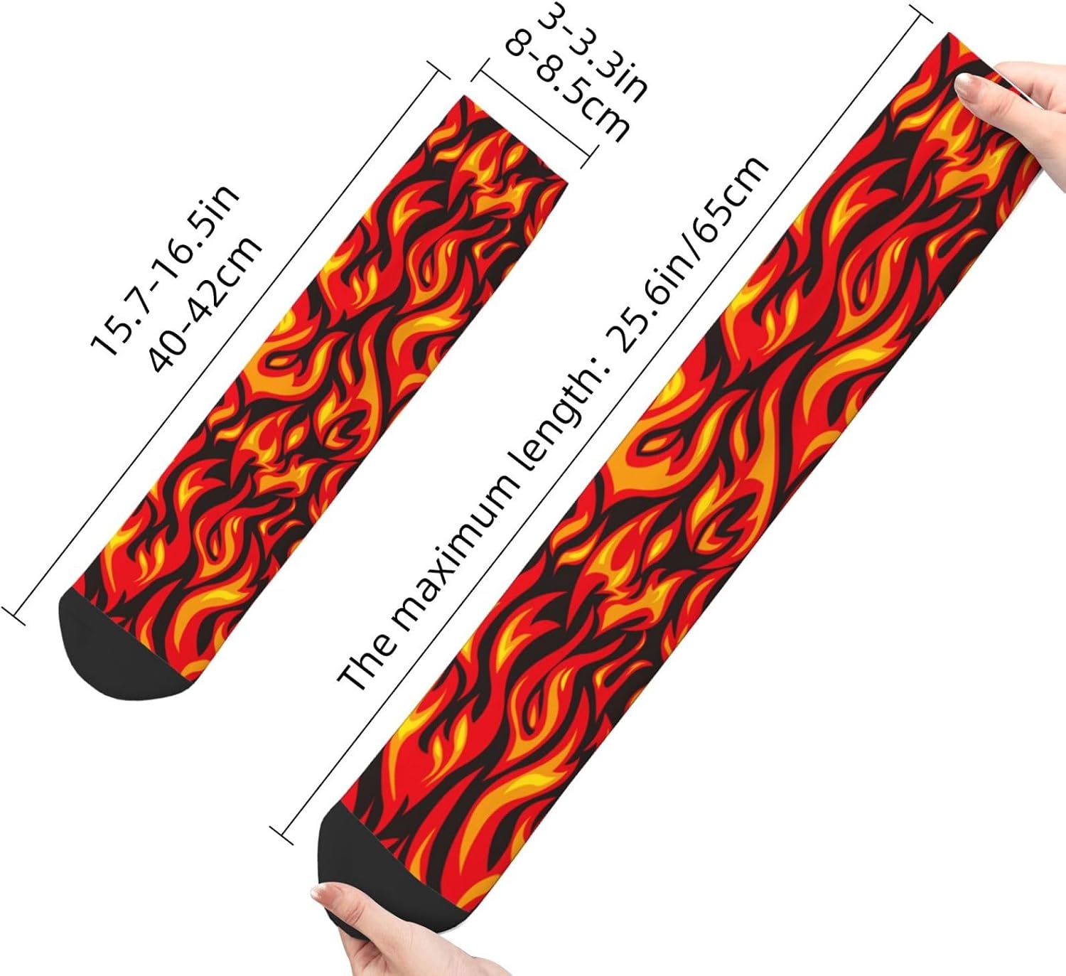 Novelty Socks Cool Skull Casual Crazy Dress Socks For Unisex Hiking Running