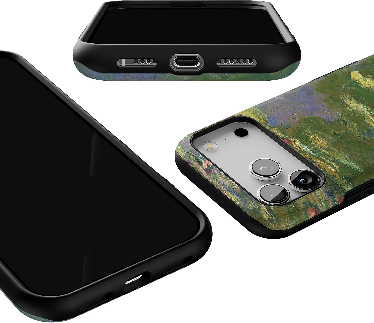 Casely iPhone 17 Pro Max Case | Monet's Water Lilies | The Met Museum | Bold Protective Design | Compatible with MagSafe