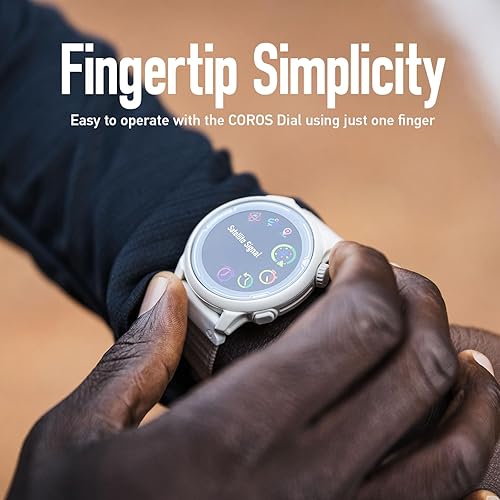 Miniatura 4 de Coros PACE 2 - Reloj deportivo GPS de alta calidad con correa de nailon o silicona, monitor de frecuencia cardíaca, batería GPS completa de 30