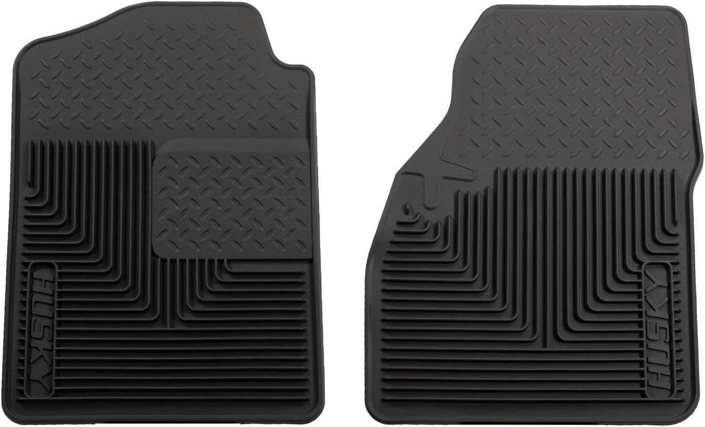 Husky Liners - Heavy Duty Front Floor Mats | 2002-2006 Chevrolet Suburban/GMC Sierra 1500/2500/Tahoe/Cadillac Escalade, 1999-2007 Chevrolet Silverado, and More, Black | 51031 - Image 5
