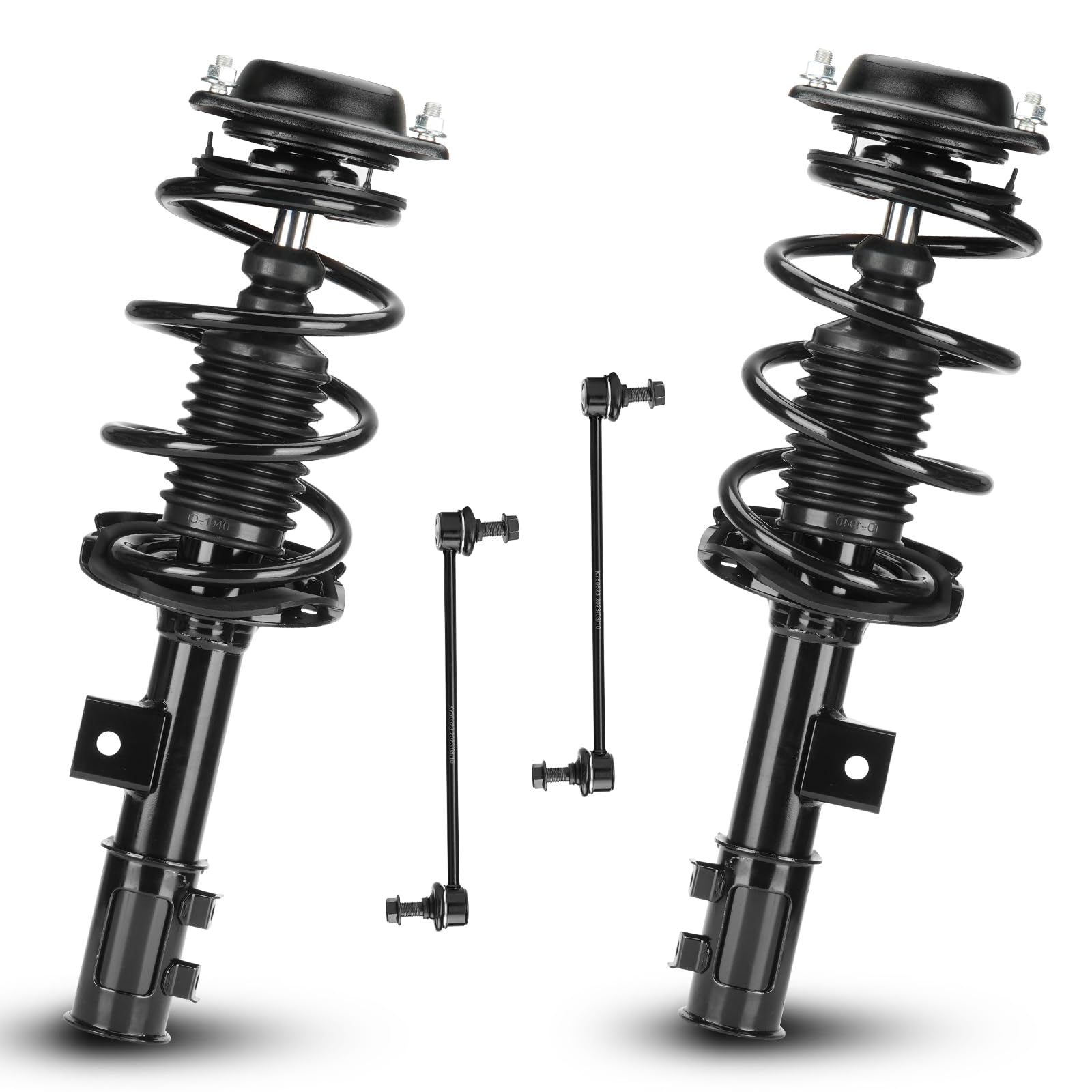 2013 Hyundai Elantra 6pc Front Struts Sway Bar Links Outer Tie