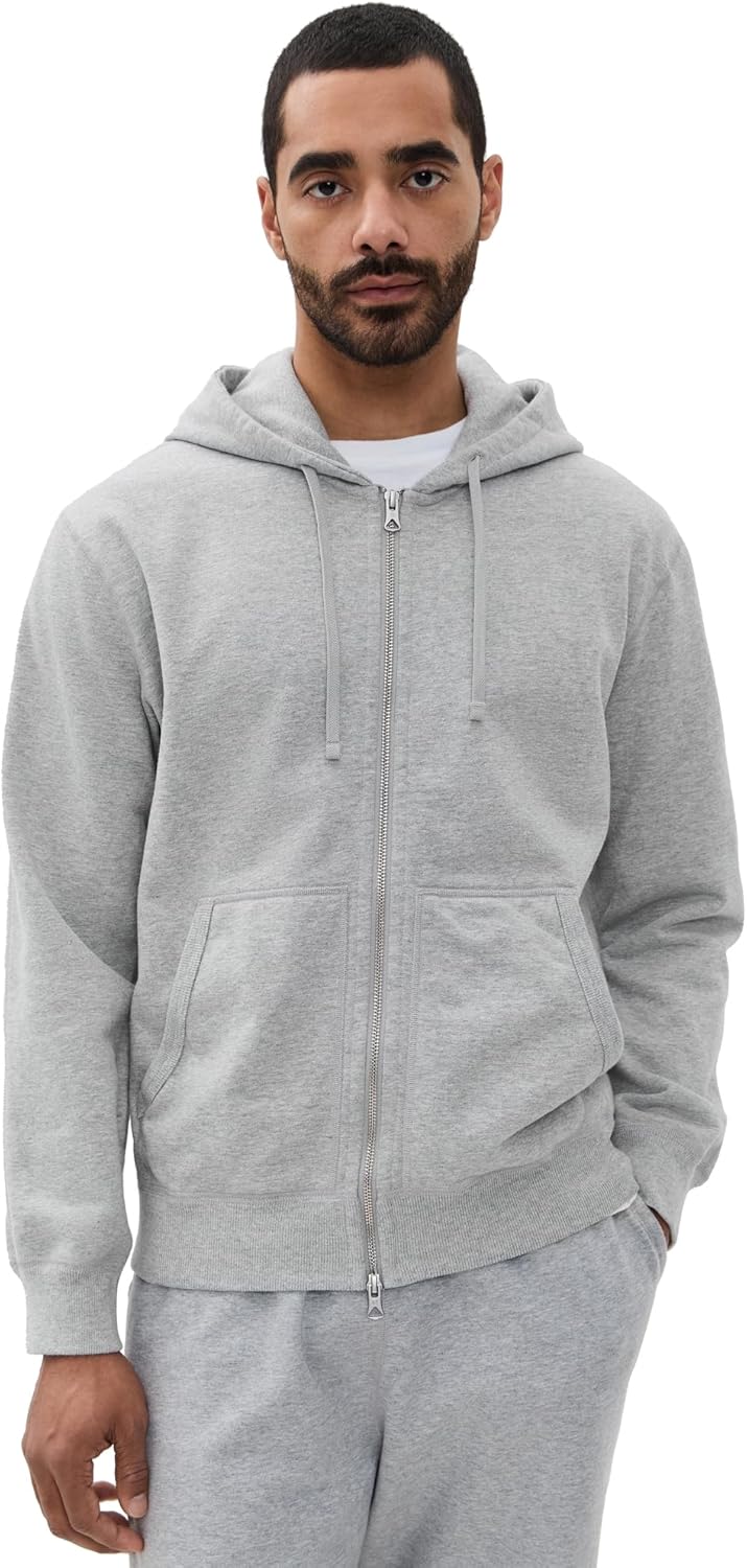 REIGNING CHAMP Men's Mid-Weight Terry Standard Zip Hoodie