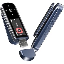 RUIZU 32GB USB MP3 Player with Bluetooth 5.3 & Clip for Sports Running