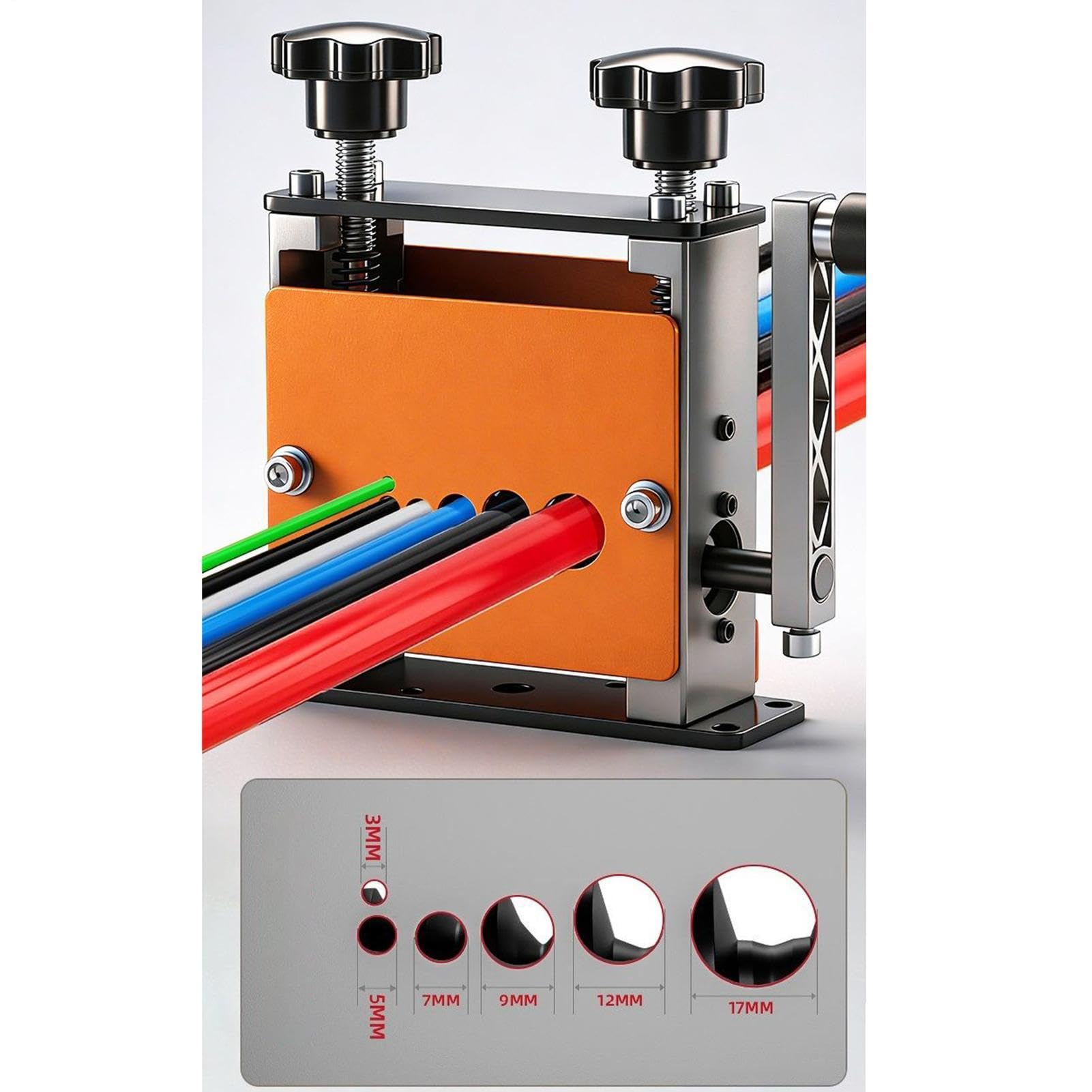 Máquina Pelacables de Cobre Pelacables Automático Ajustable De 6 Agujeros | Máquina De Pelar Alambre De Cobre Para Profesionales, Principiantes, Trabajadores Y