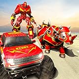 Ultimate Futuristic Rhino Robot Monster Truck 3D Robot car Game 2018